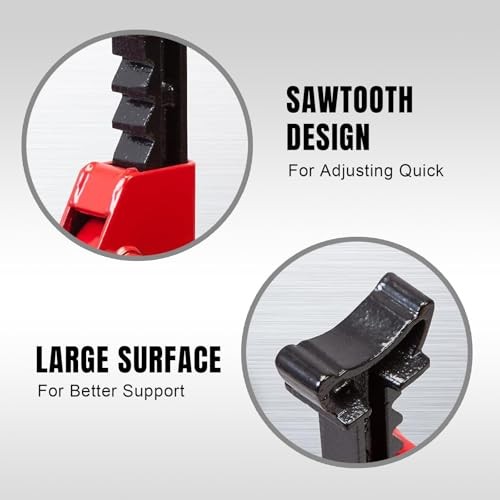 3 Ton (6,600 LBs) Jack Stands, with Adjustable Lock Car Jack 3 ton Basic