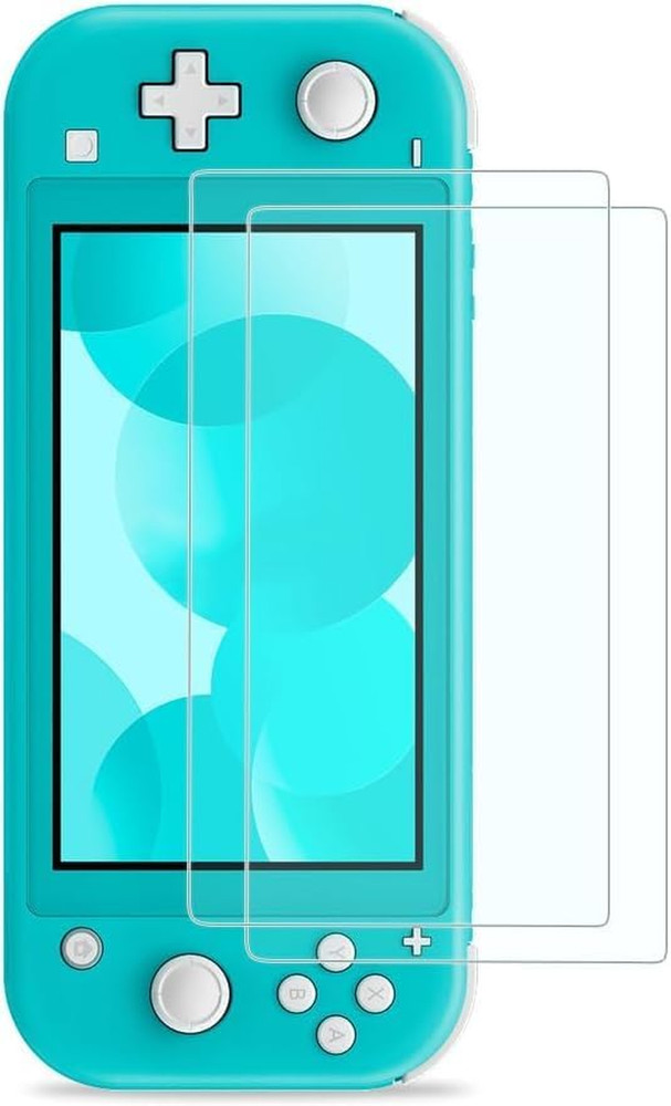 2 Pack Screen Protector Tempered Glass for Nintendo Switch Lite Model 2019 5.5",