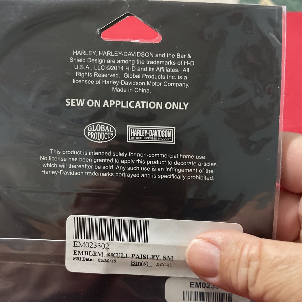 Harley-Davidson Skull Emblem