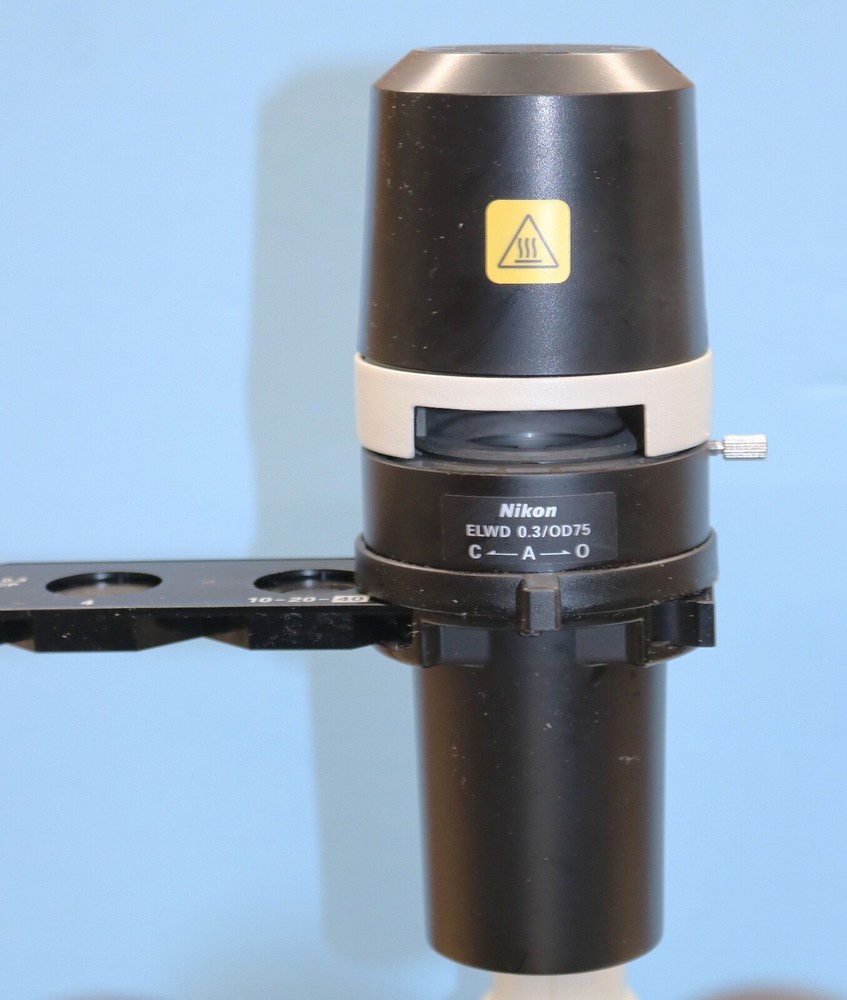 Nikon Eclipse T100 Inverted Microscope, 3 objectives