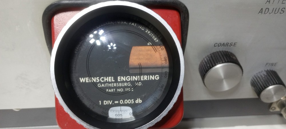 Working Weinschel Engineering PA-2 Precision 30 MHz RF Attenuator