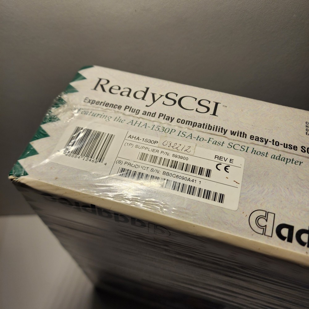 ADAPTEC AHA-1530P SCSI CONTROLLER ADAPTER New Old Stock