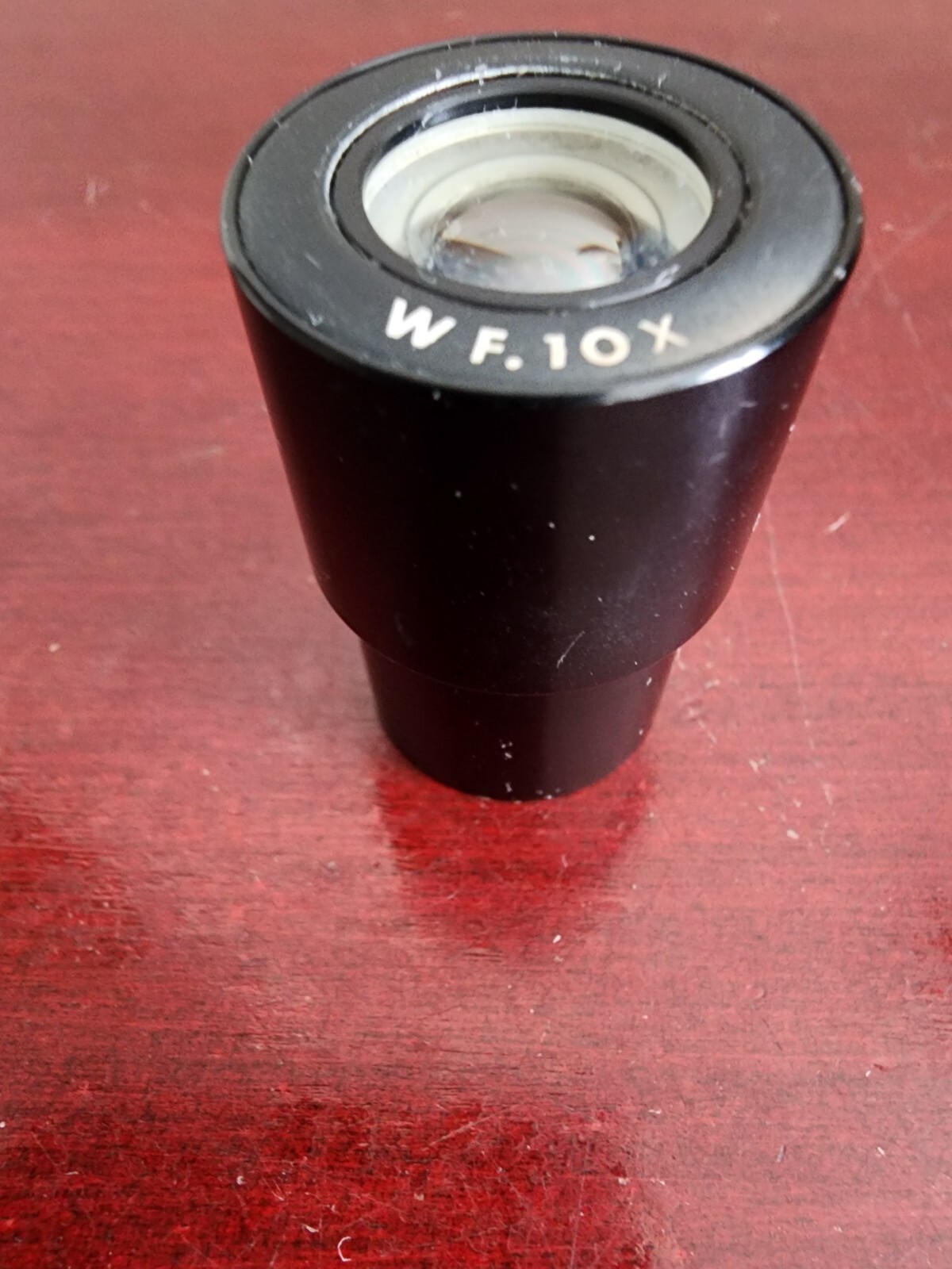 WF.10X MICROSCOPE EYEPIECE. NO CRACKS OR CHIPS. WORKS