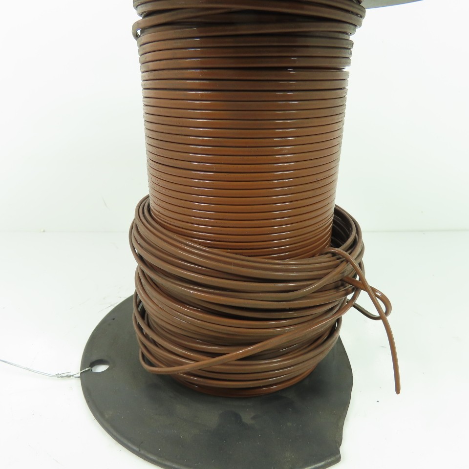 Pyromation K20-1-507 20AWG Thermocouple Wire Brown Solid 2-Wire 5LBS