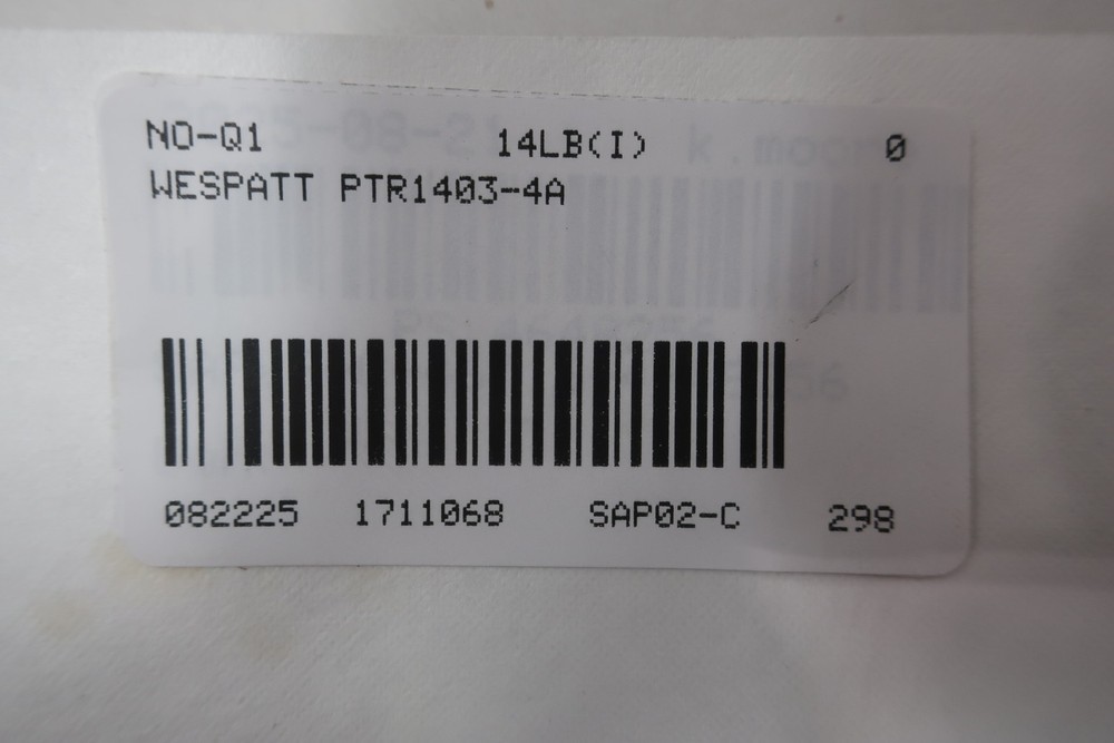 Wespatt PTR1403-4A Rope Sheave