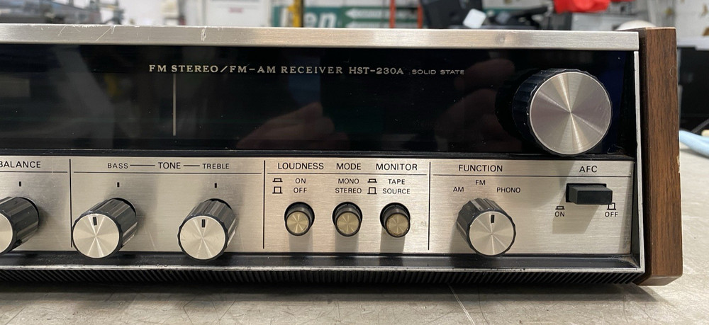 Vintage Sony HST-230A Solid State FM/AM Stereo Receiver - SHOWN WORKING