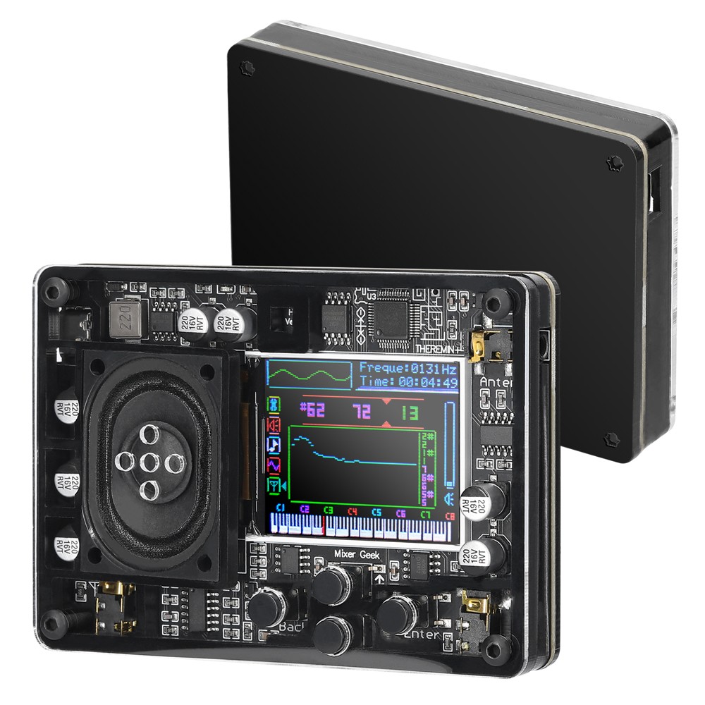 Retro Theremin Musical Electronic Creative Instrument Multiple Voice Adjustable