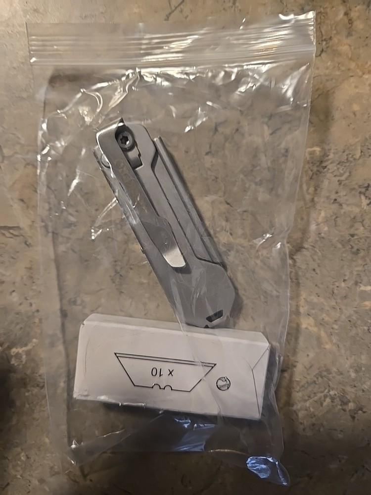 WORKPRO EDC Folding Utility Knife Mini Box Cutter Quick Change Blade Razor Knife