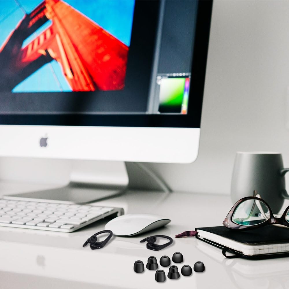 Replacement Eartips Compatible with Powerbeats Pro Wireless Earphone small