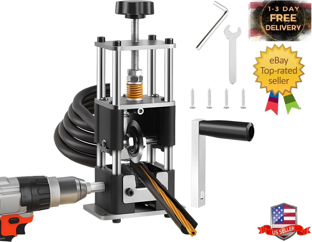 Wire Stripper Machine Drill Powered Hand Crank Wire Stripper Tool Wire Stripping