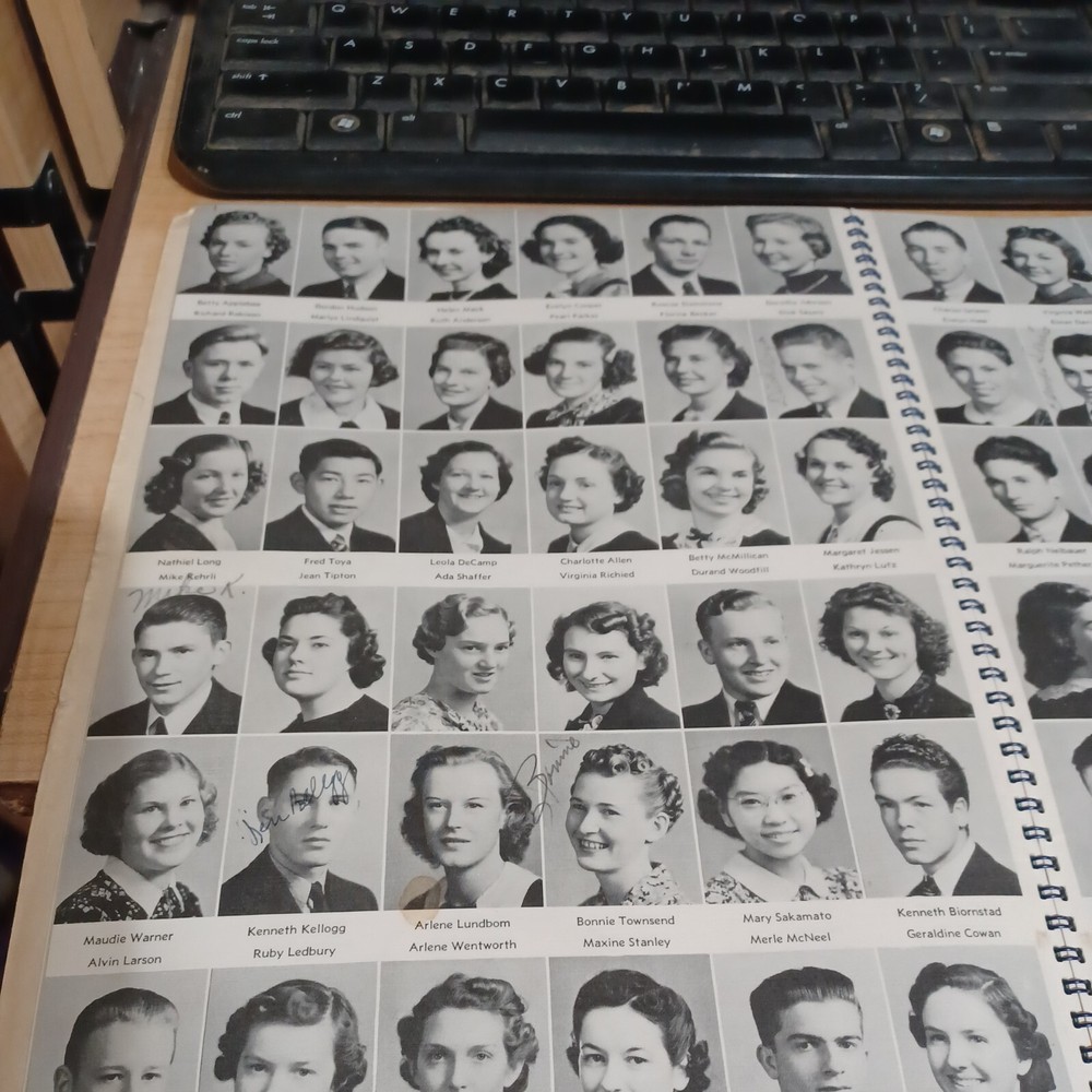 1938-1939 Gresham Union High School Year School munhinotu