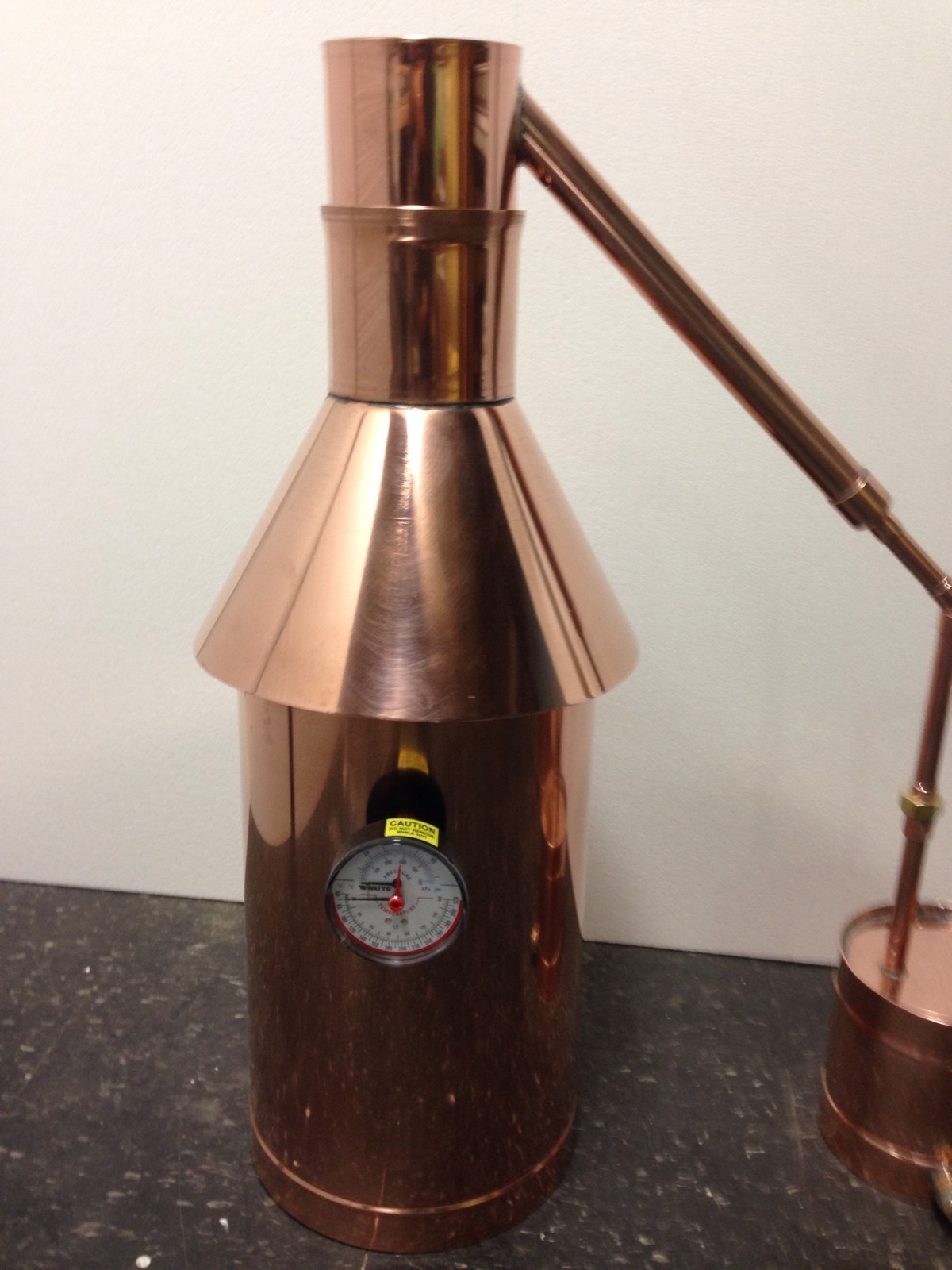 Copper Moonshine Still 6 Gallon with Thumper and Worm The Best Built on Ebay