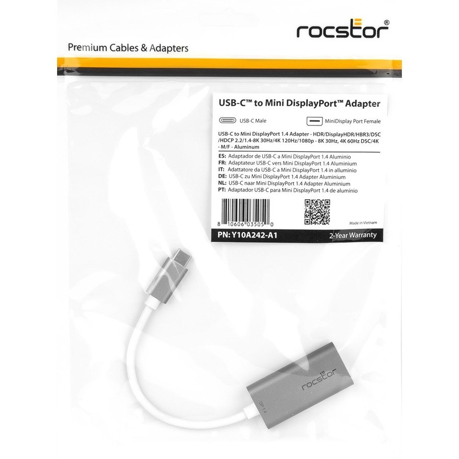 Rocstor USB-C to Mini DisplayPort Adapter
