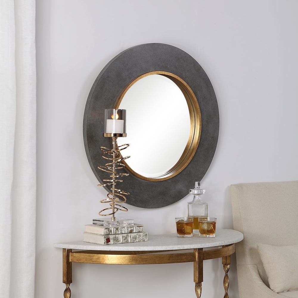 Uttermost 09491 Saul Round Mirror