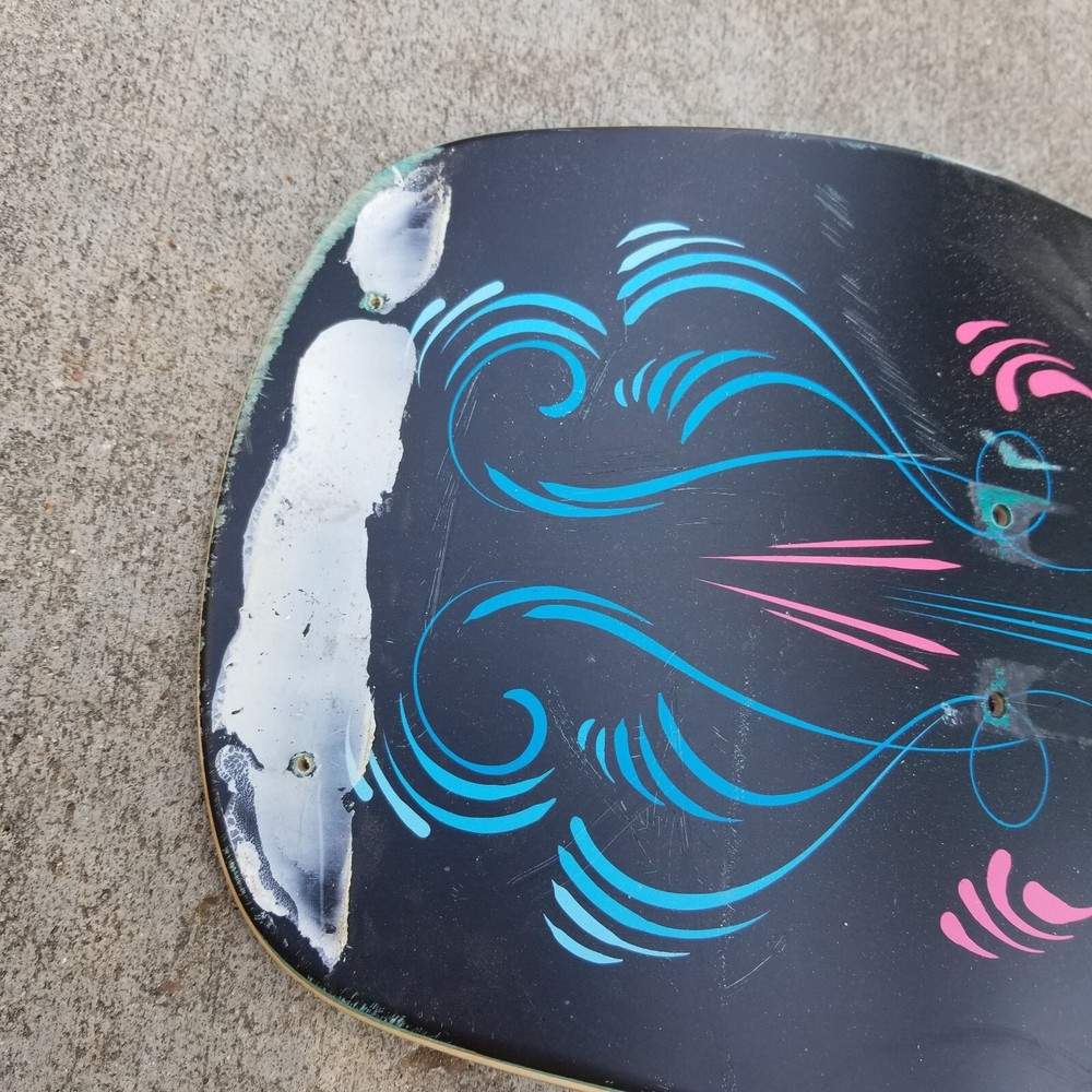 Skateboard Deck Name in Blood