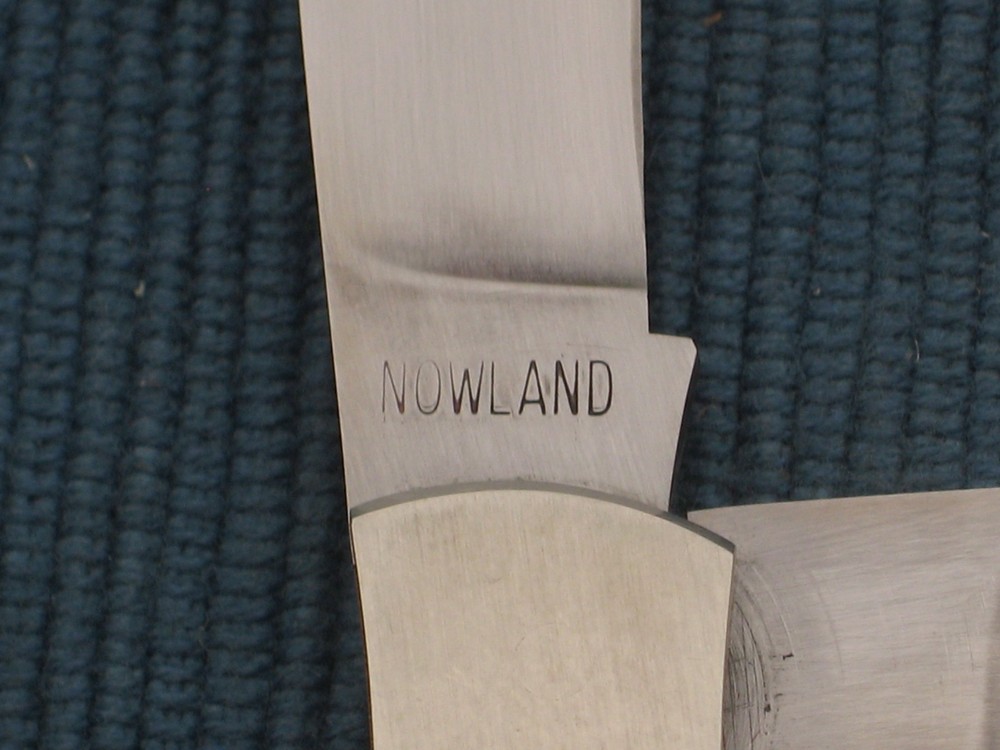 Rick Nowland Handmade 2-Blade Small Trapper