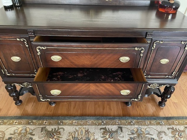 Vintage Jacobean Buffet