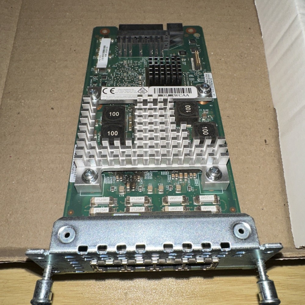 Cisco NIM-4FXSP 4-Port Network Interface Module.