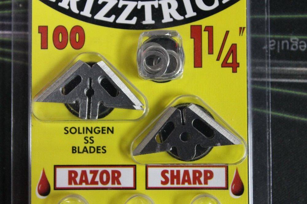 Grizz Trick Replacement Blades - 100gr - 1 1/4"