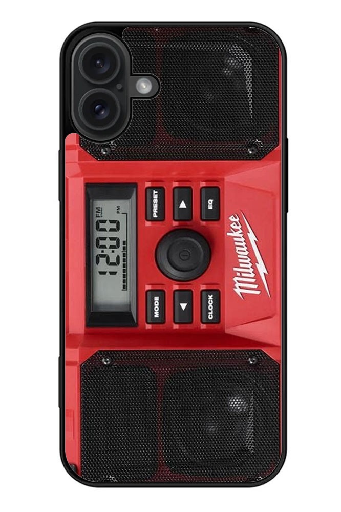 Milwaukee Bluetooth Speaker Premium Soft Rubber iPhone Case