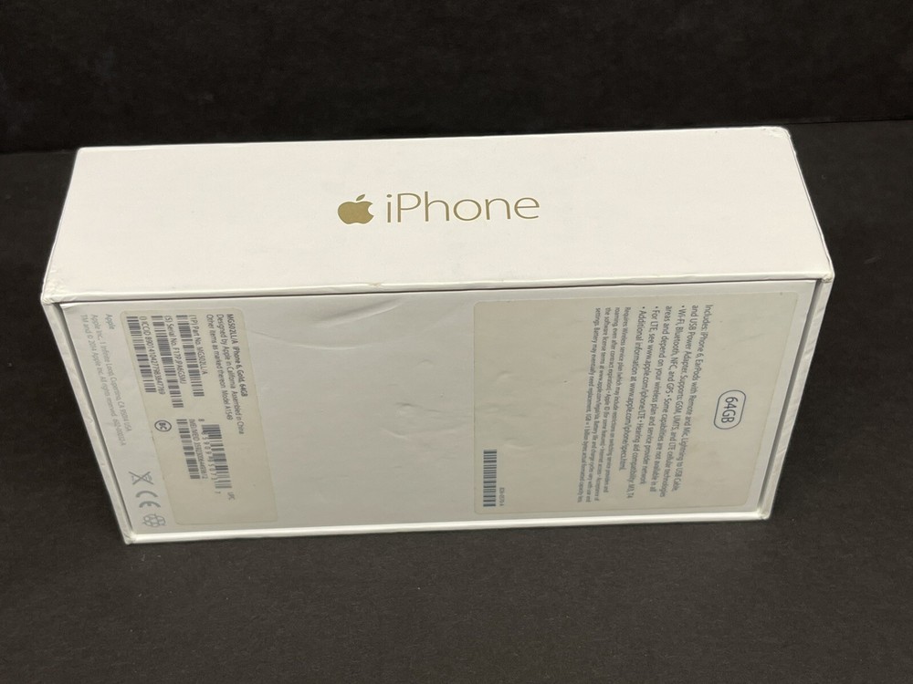 Apple iPhone 6, Gold, 64GB Original Empty Box Only
