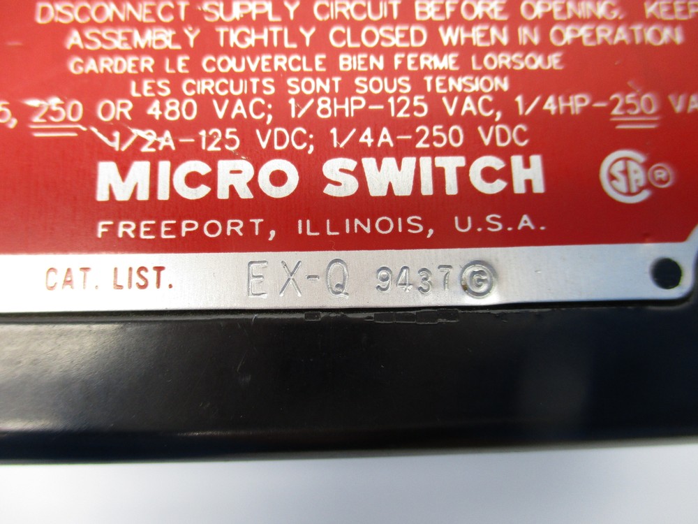 MICRO SWITCH EX-Q UNMP