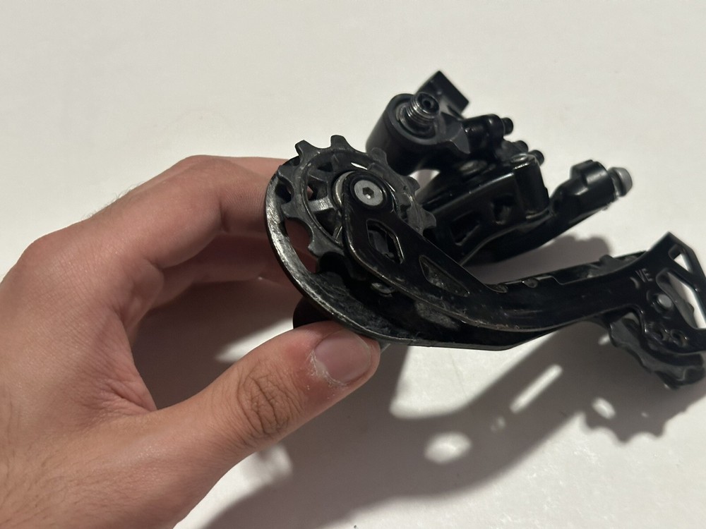 microSHIFT ADVENT Rear Derailleur - 9 Speed Medium Cage Black
