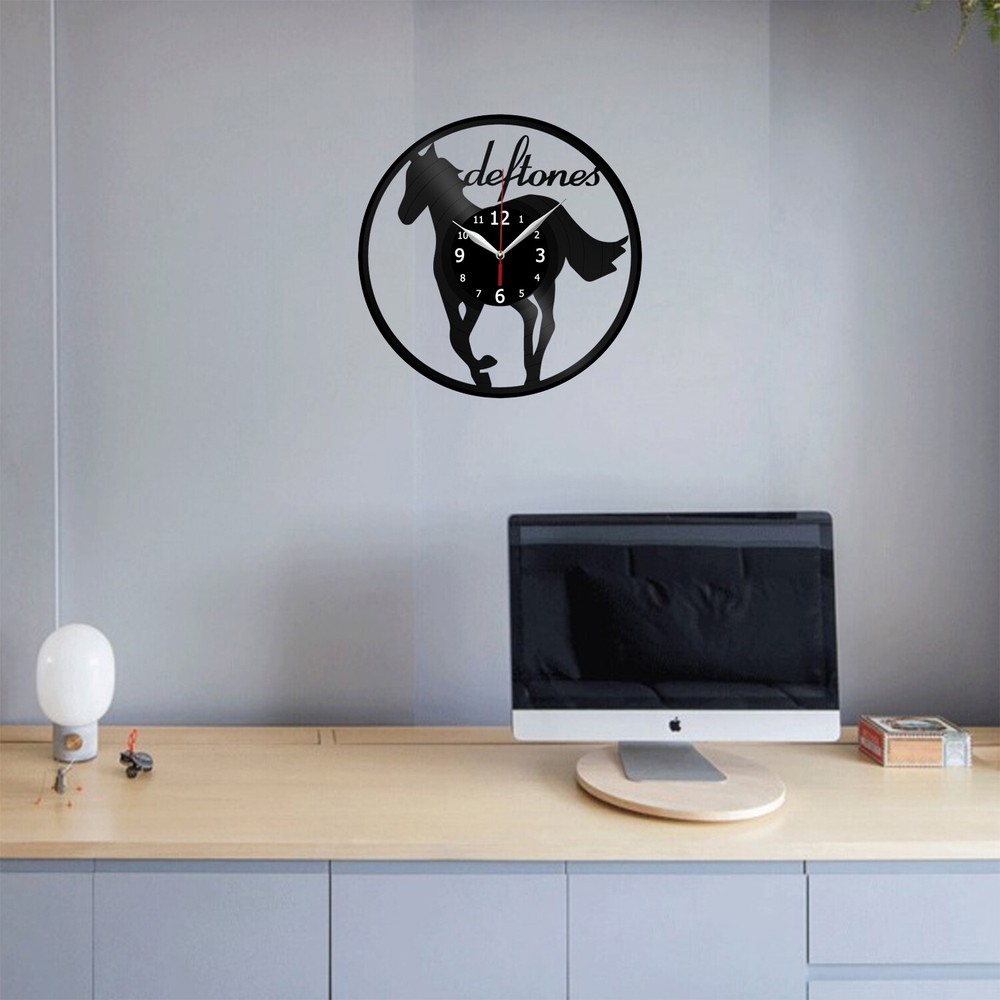 Deftones Vinyl Record Wall Clock Decor Handmade 7056