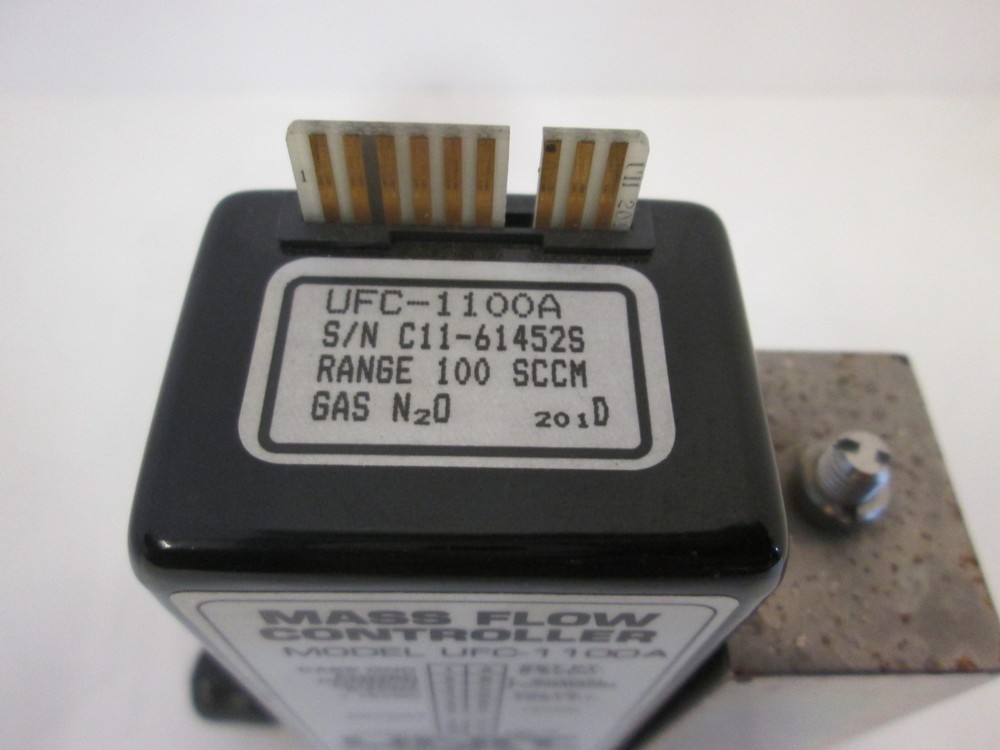 Unit Instruments, UFC-1100A, Mass Flow Controller, 100 SCCM, N2O, Used