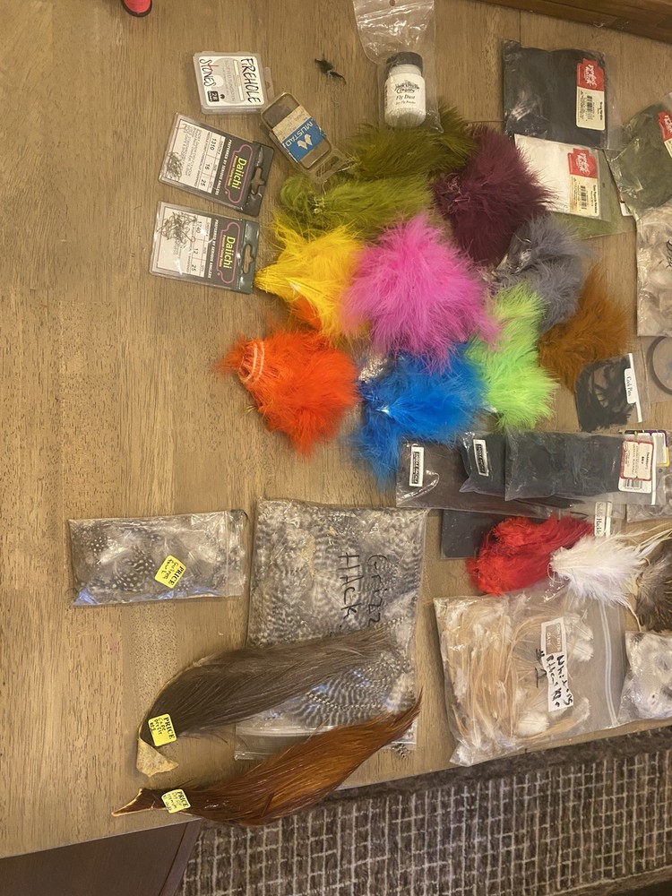 Huge Fly Tying Lot