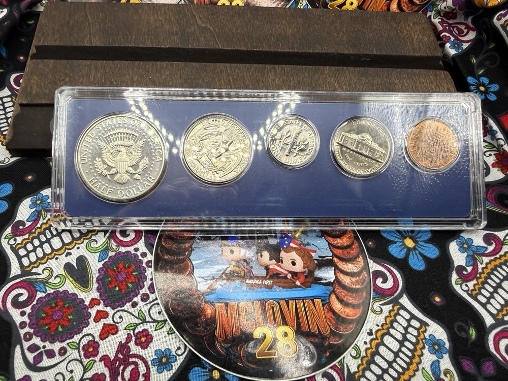 1966 US Mint SPECIAL MINT SET, 40% SILVER Half