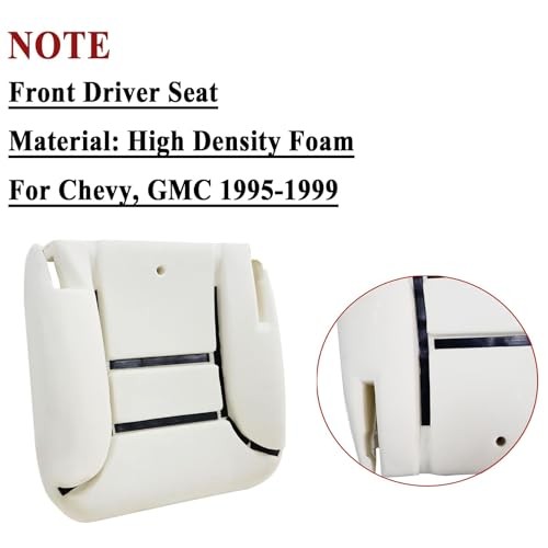 Front Driver Seat Foam Cushion Pad Replacement - Compatible with Chevy
