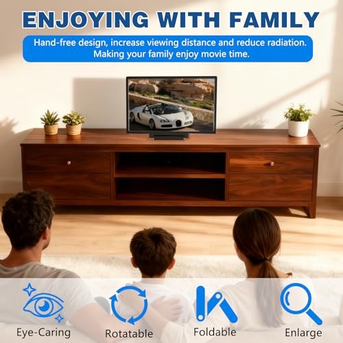 12" Big Screen Phone Magnifier—3D HD Foldable—Foldable