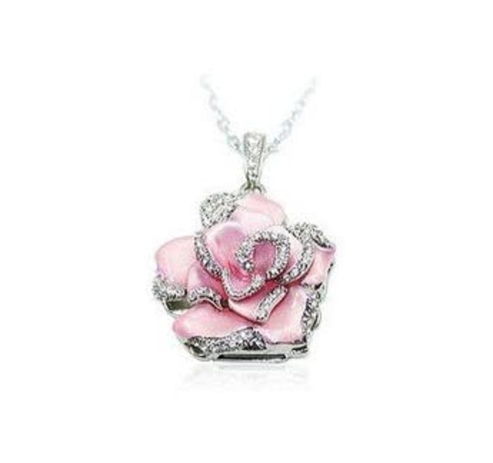 8GB Pink Rose USB Flash Drive
