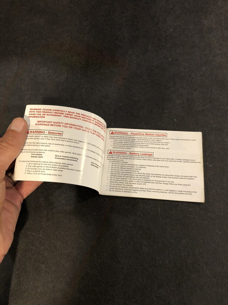 tony hawk pro skater 4 Gba Manual Only