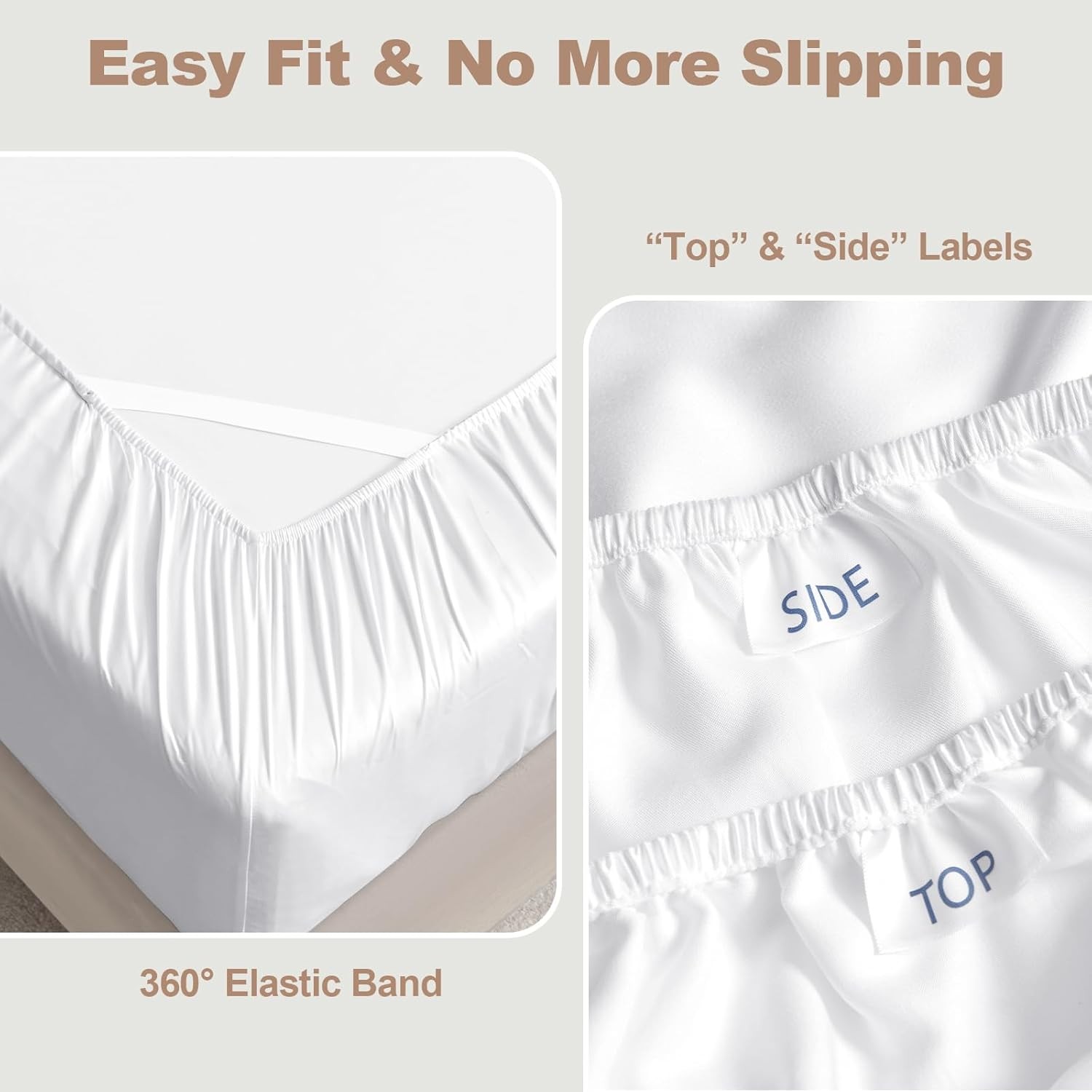 Bedding Set, 100% Bamboo Fiber Fabric Bedding