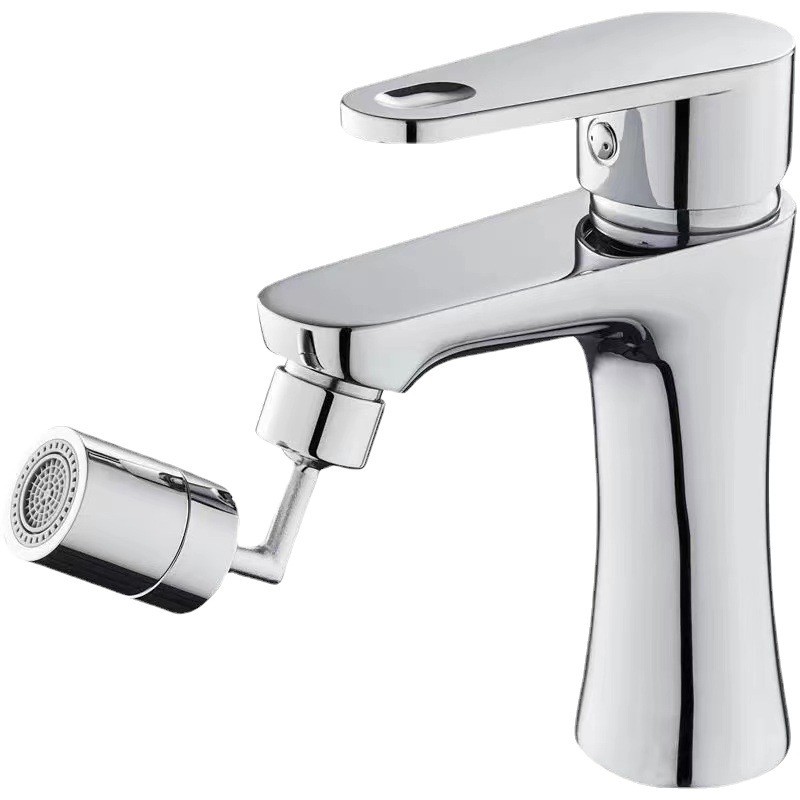 2pcs Universal Faucet ADAPTER 720° Rotatable Splash Filter Sprayer Head Nozzle
