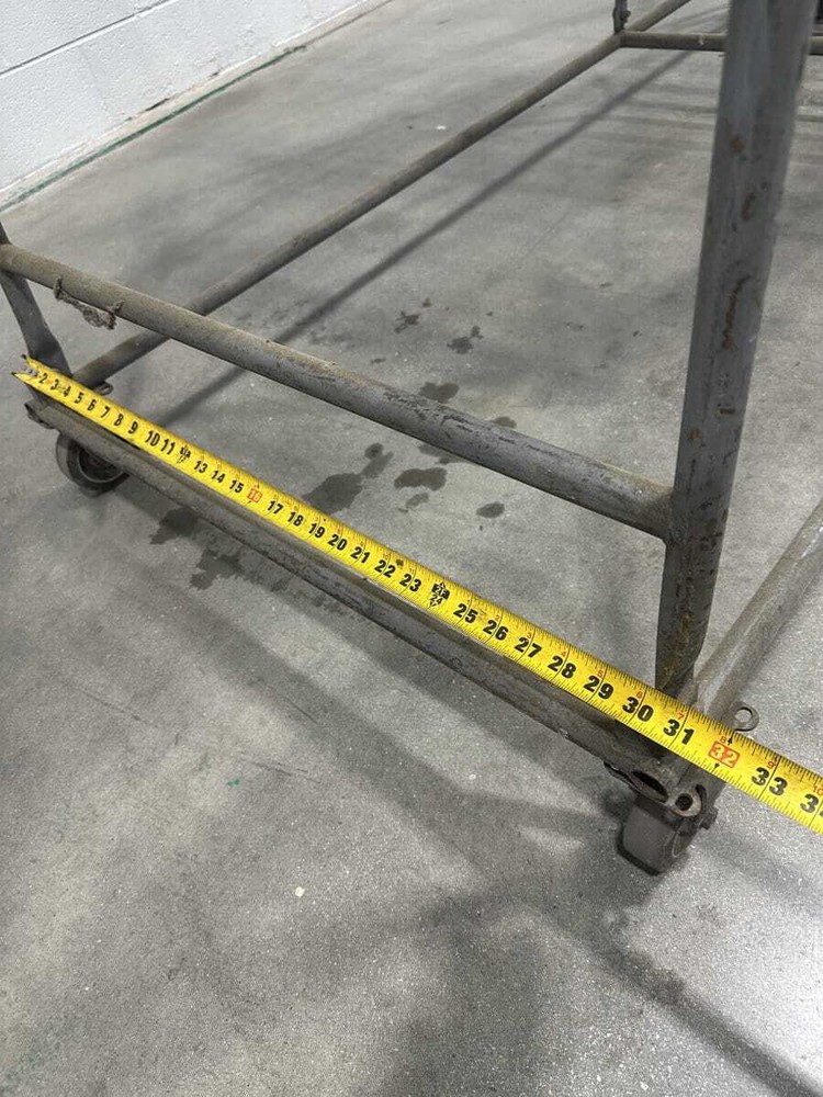 Cotterman 8-Step Rolling Steel Staircase Ladder