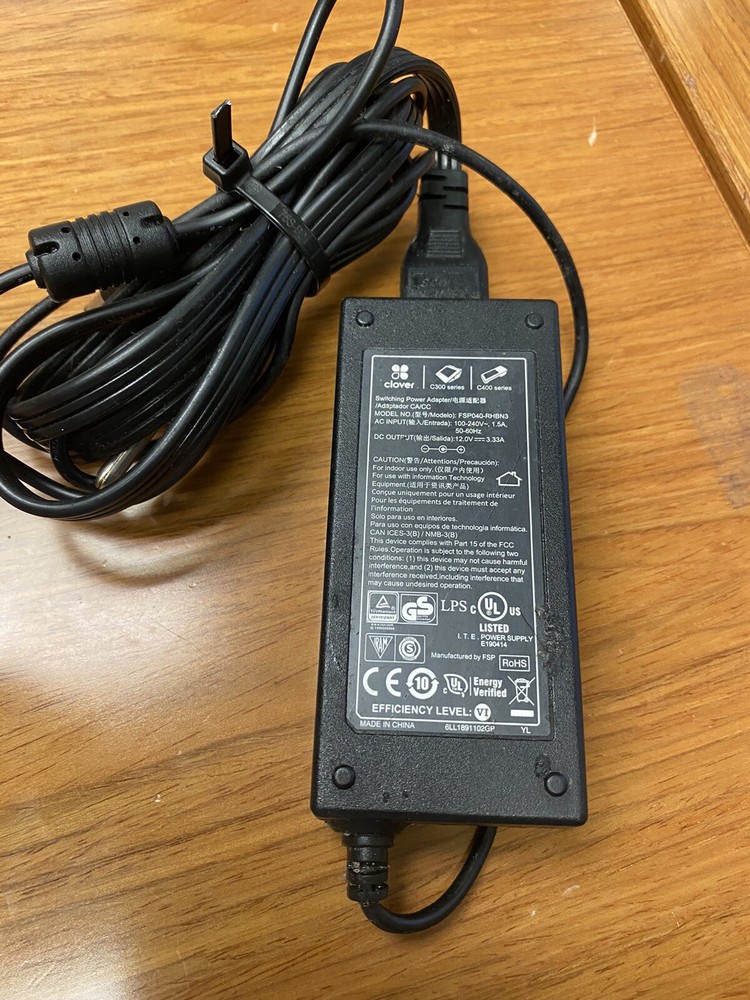 Clover Mini Flex Power Supply Adapter OEM All Generations Tested Working