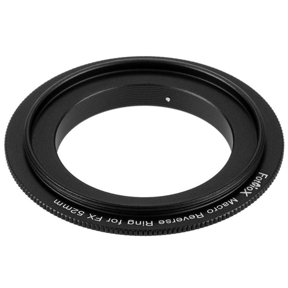 Fotodiox 52mm Filter Thread Macro Reverse Mount Adapter Ring for Fujifilm Fuji X