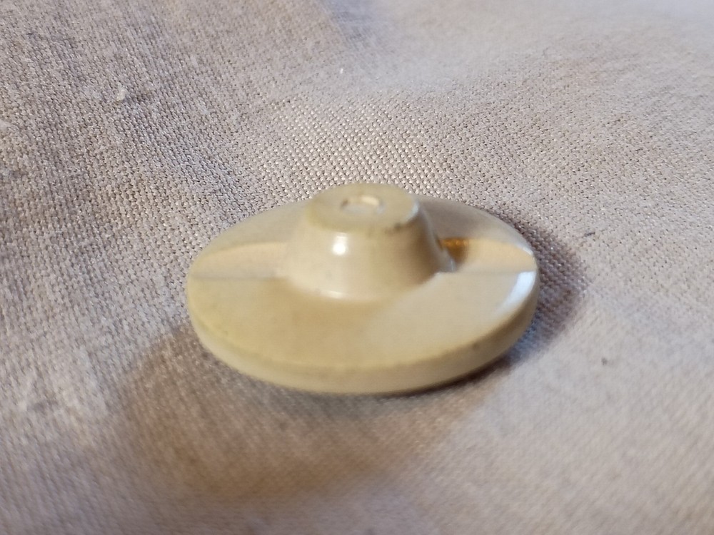 Antique Cameo Portrait Composition Button.