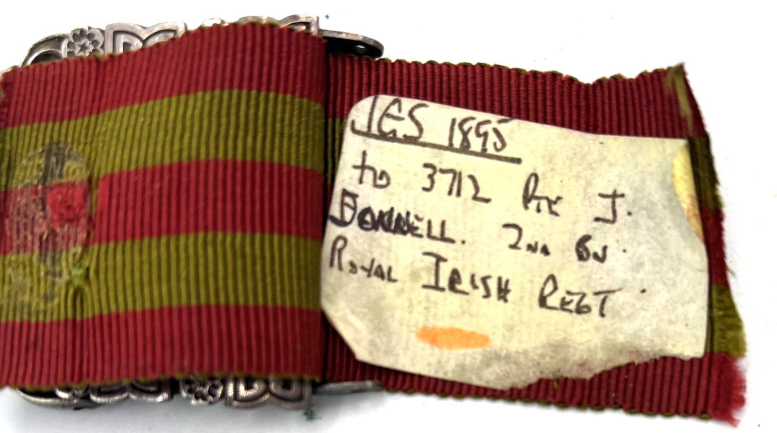 British India General Service Medal Ribbon Samana 1897 Punjab & Frontier 1897-98