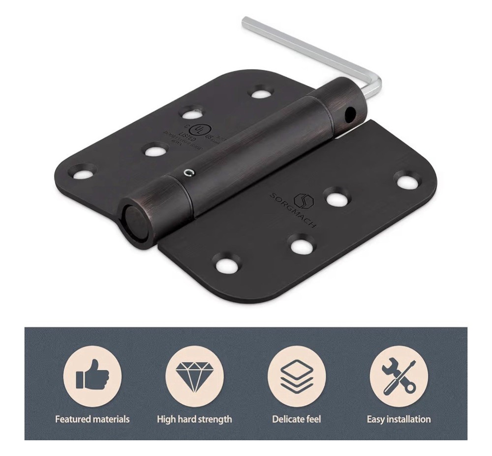 Self Closing Hinge Oil Rubbed Bronze Auto Close Hardware Hinge Outlet Adjustable