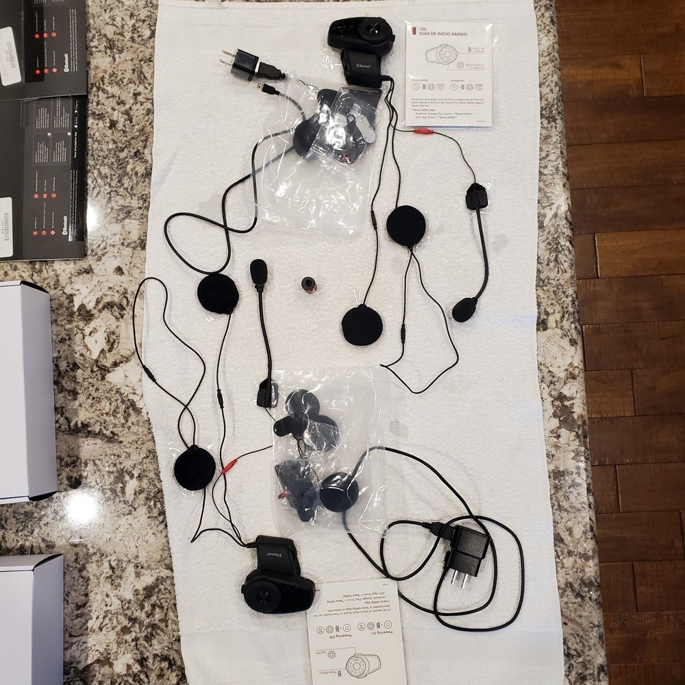 Sena 10S Motorcycle Bluetooth Headset Communication System