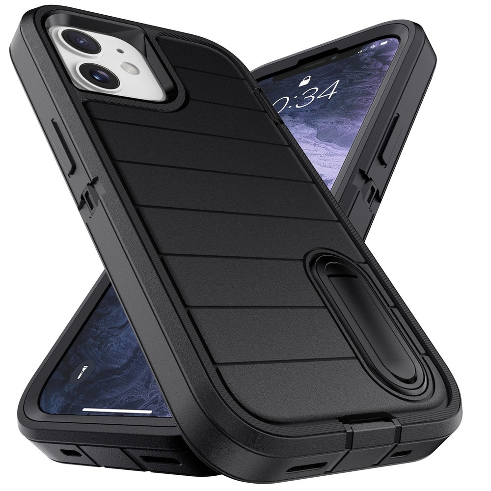 For Apple iPhone 11 Shockproof Case Cover Hard Hybrid Rubber / Screen Protector