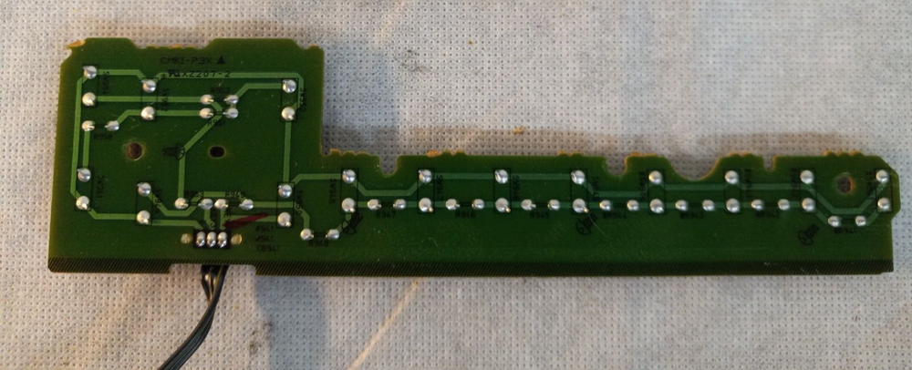 YAMAHA RX-V800 AV Receiver TUNER BUTTON PCB