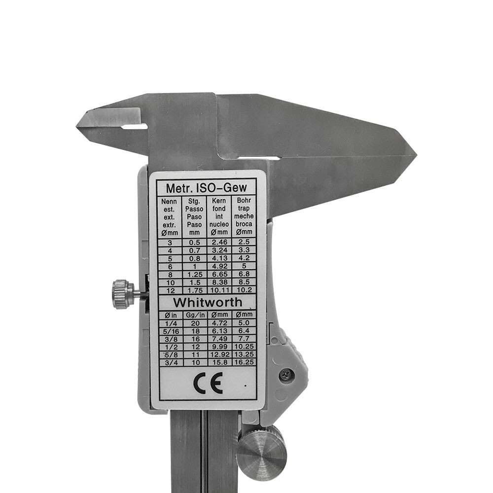 Electronic Digital Caliper MM Inch Conversion Ruler Measurement 6'' / 150mm