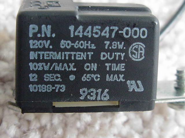 FRIGIDAIRE DRYER BUZZER SWITCH 144547-000