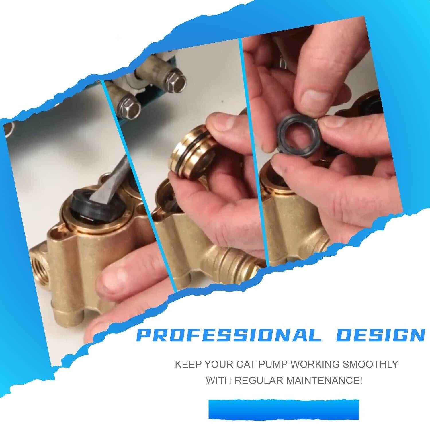 76975 Cat Pump Seal Kit for for 4DNX Pumps Model Replace 4DNX25GSI 4DNX27GSI