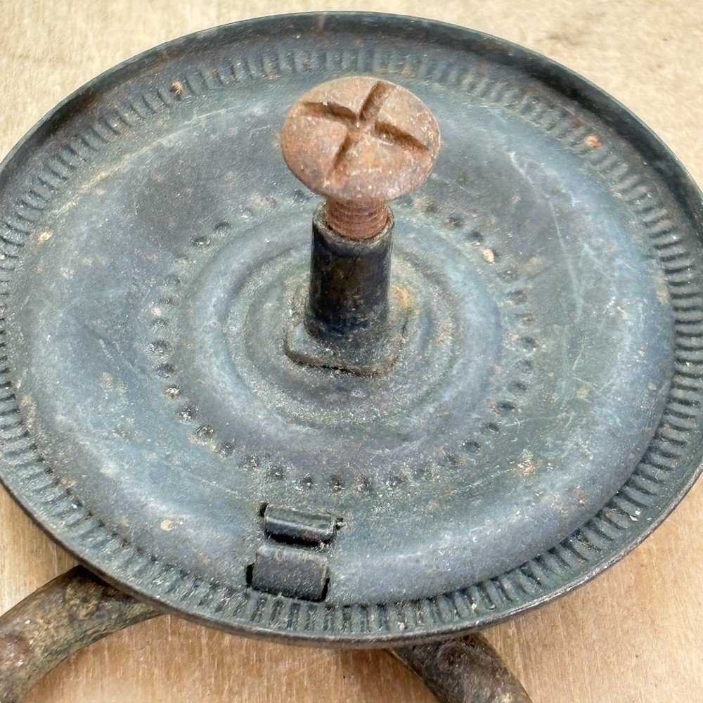 Pair Vintage Metal Drawer Loop Pulls Rings, 2.25"dia, Replacement Hardware